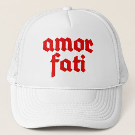 Amor Fati (rot) Truckerkappe