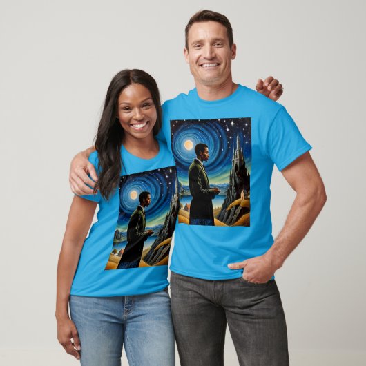 Amor Fati Starry Night Castle Shirt (Unisex)