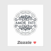 AMOR FATI Sticker (Blatt)