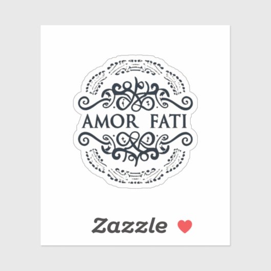 AMOR FATI Sticker (Blatt)