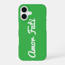 Amor Fati Zitat iPhone 16 Hülle