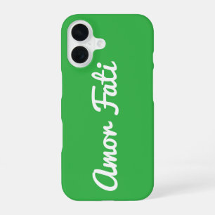Amor Fati Zitat iPhone 16 Hülle