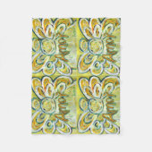 Amor Guardian Angel Art Custom Fleece Blanket (Vorderseite)