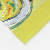 Amor Guardian Angel Art Custom Fleece Blanket (Ecke)