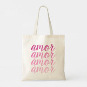 Amor in Rosa Tragetasche (Rückseite)