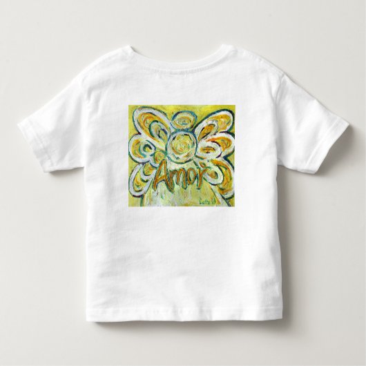 Amor Inspiration Angel Shirt (Kunst auf beiden Sei (Rückseite)