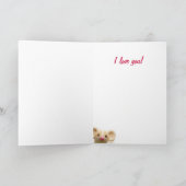 Amor-Mäuseschablone Karte (Innenseite)