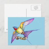 Amor Postkarte (Vorne/Hinten)