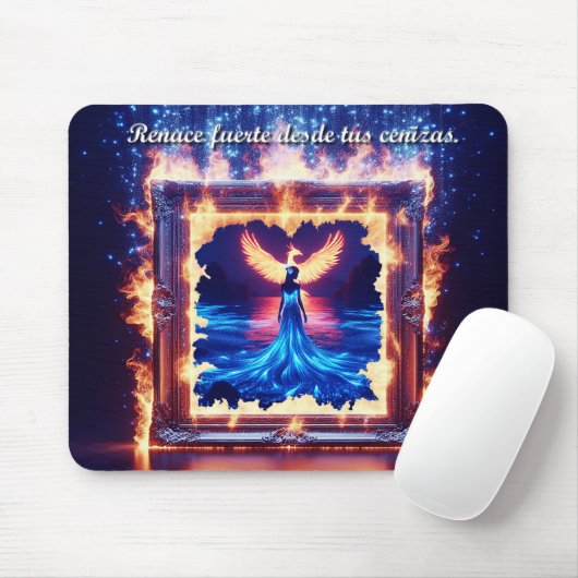 Amor Propio y Renacer Mousepad (Mit Mouse)