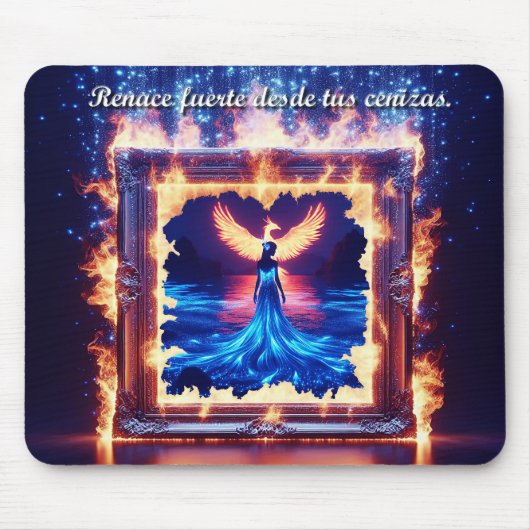 Amor Propio y Renacer Mousepad (Vorne)
