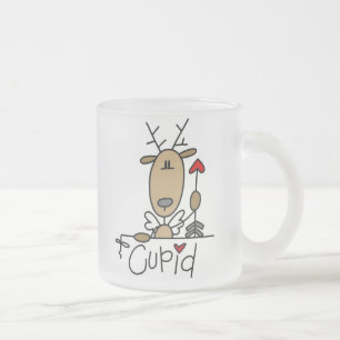 Amor-Ren-Weihnachtst-shirts und -geschenke Mattglastasse