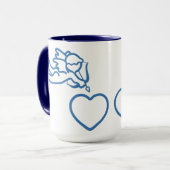 Amor schlägt kundenspezifische Tasse - wählen Sie (Vorderseite Links)