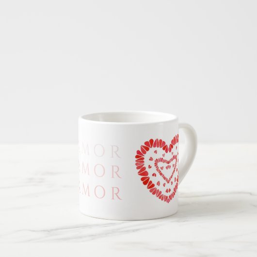 AMOR-SPANISCHE LIEBE Espresso Cup Espressotasse (Vorderseite Rechts)