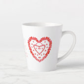 AMOR-SPANISCHE LIEBE Latte Tasse (Rechts)