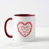 AMOR-SPANISCHE LIEBE Maroon Combo Tasse (Links)