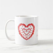 AMOR-SPANISCHE LIEBE Weiße Tasse (Links)