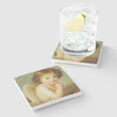 Amor Steinuntersetzer (Seitenansicht)