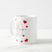 Amor-Tasse Kaffeetasse (Vorderseite Links)