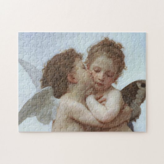 Amor und Psyche als Kinder Puzzle (Horizontal)