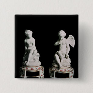 Amor und Psyche, Sevres Gruppe, 1758 Button