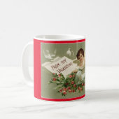 Amor und Tauben Kaffeetasse (Vorderseite Links)