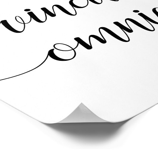 Amor vince omnia poster (Ecke)