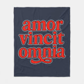 Amor vincit omnia fleecedecke (Vorderseite)
