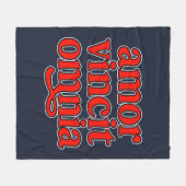 Amor vincit omnia fleecedecke (Vorderseite (Horizontal))