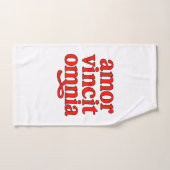 Amor vincit omnia handtuch (Handtuch)
