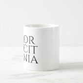 Amor Vincit Omnia Kaffeetasse (Mittel)