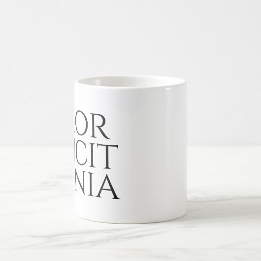 Amor Vincit Omnia Kaffeetasse (Mittel)