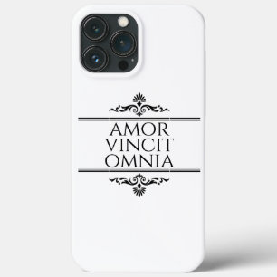 Amor Vincit Omnia Liebe erobert alle lateinischen Case-Mate iPhone Hülle