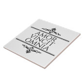 Amor Vincit Omnia Liebe erobert alle lateinischen Fliese (Seite)