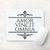 Amor Vincit Omnia Liebe erobert alle lateinischen  Mousepad (Mit Mouse)