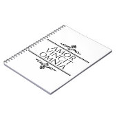 Amor Vincit Omnia Liebe erobert alle lateinischen Notizblock (Linke Seite)