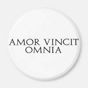 Amor Vincit Omnia Magnet