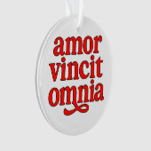 Amor vincit omnia ornament (Vorderseite)