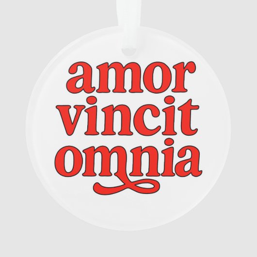 Amor vincit omnia ornament (Rückseite)