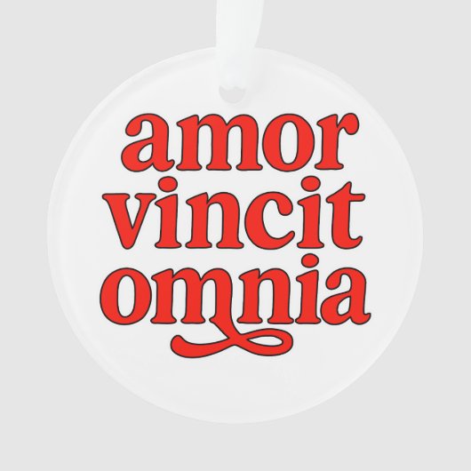 Amor vincit omnia ornament (Vorderseite)