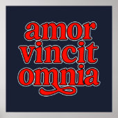 Amor vincit omnia poster (Vorne)