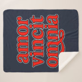 Amor vincit omnia sherpadecke (Vorderseite (Horizontal))