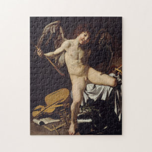"Amor Vincit Omnia" von Caravaggio Puzzle