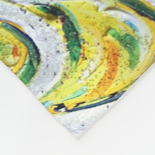 Amor Word Guardian Angel Custom Fleece Blanket (Ecke)