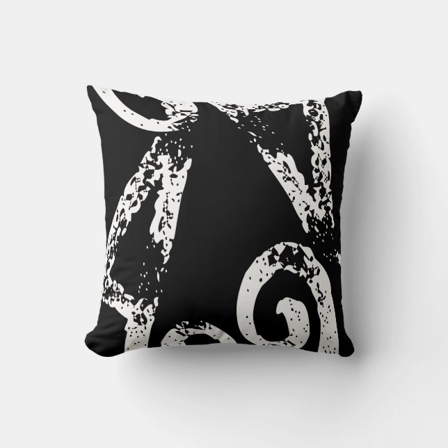 Amora a Abstrakt art Kissen (Vorderseite)