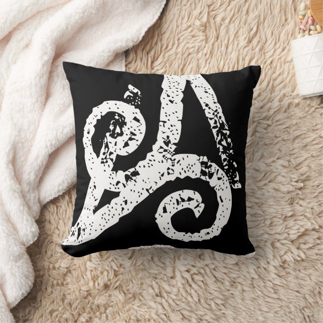 Amora V Abstrakte Kunst Kissen (Decke)