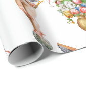 AmorblumenPackpapier Geschenkpapier (Rolleneckpunkt)