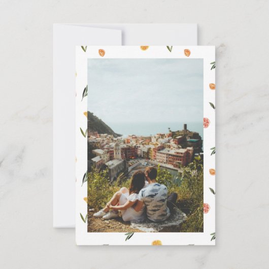 Amore & Aranci | Toskana Mongram Wedding Italien (Rückseite)