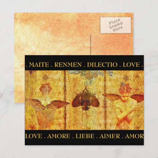 Amore Fresco Postcard Postkarte (Vorne/Hinten)