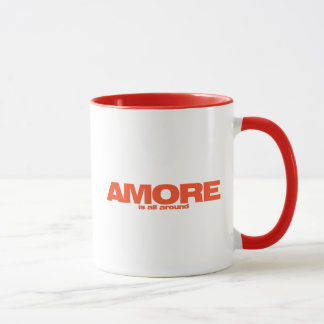 Amore is everywhere Mug Cup inpirational Tasse