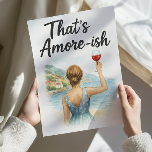 Amore-ish Poster   Funny italienisch Inspiriert Wa